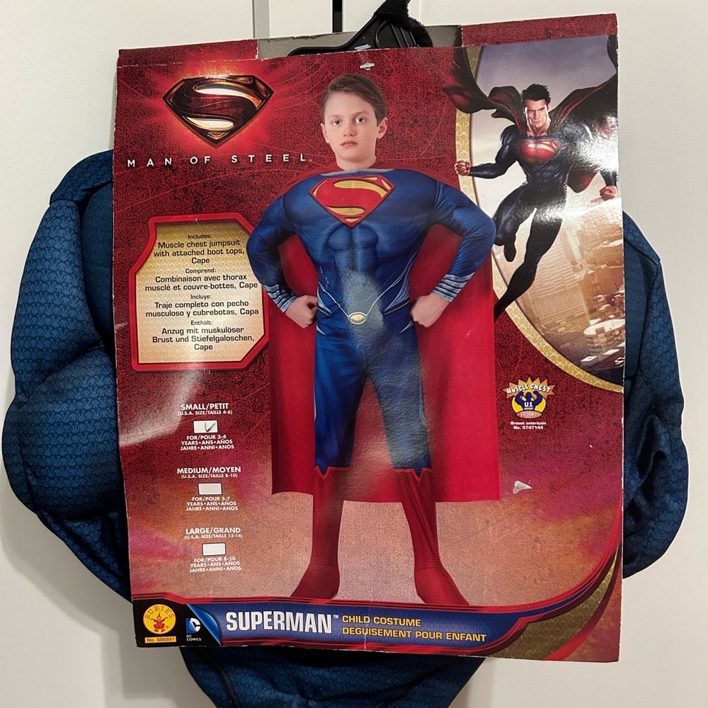 Superman Child Costume - Blue and Red